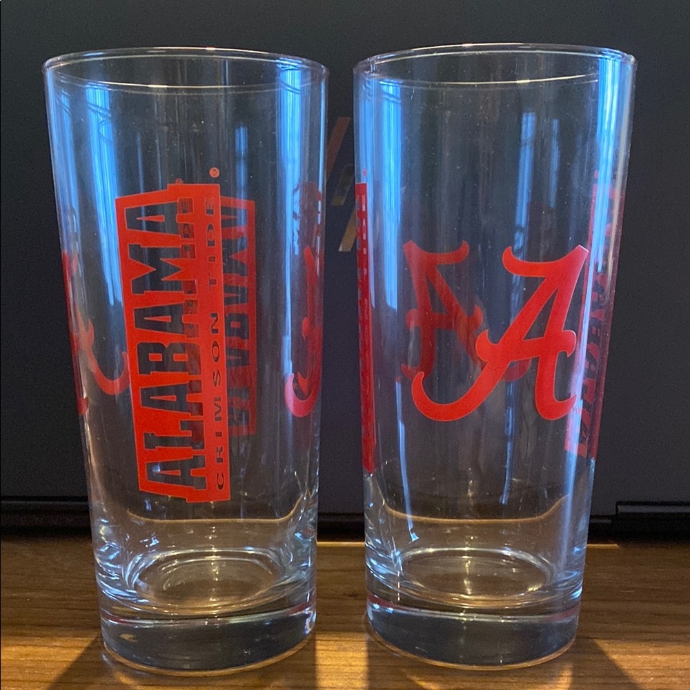 University of Alabama Glass Set